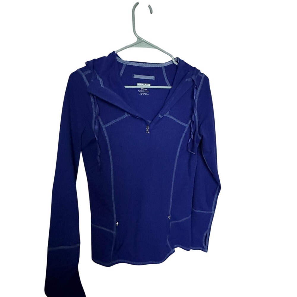 Kirkland Blue/purple Quarter Zip‎
